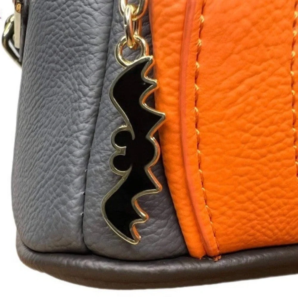 Loungefly Vampire Mickey with Glow in the Dark Pumpkin Mini Backpack‎